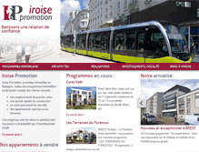 Tablet Screenshot of bretagne-immobilier.com